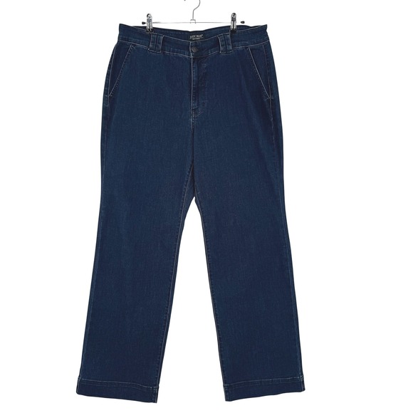 Judy Blue Women's Jeans Dark Blue Wash Size 16W Wide Leg Denim Stretch Casual - Picture 1 of 10